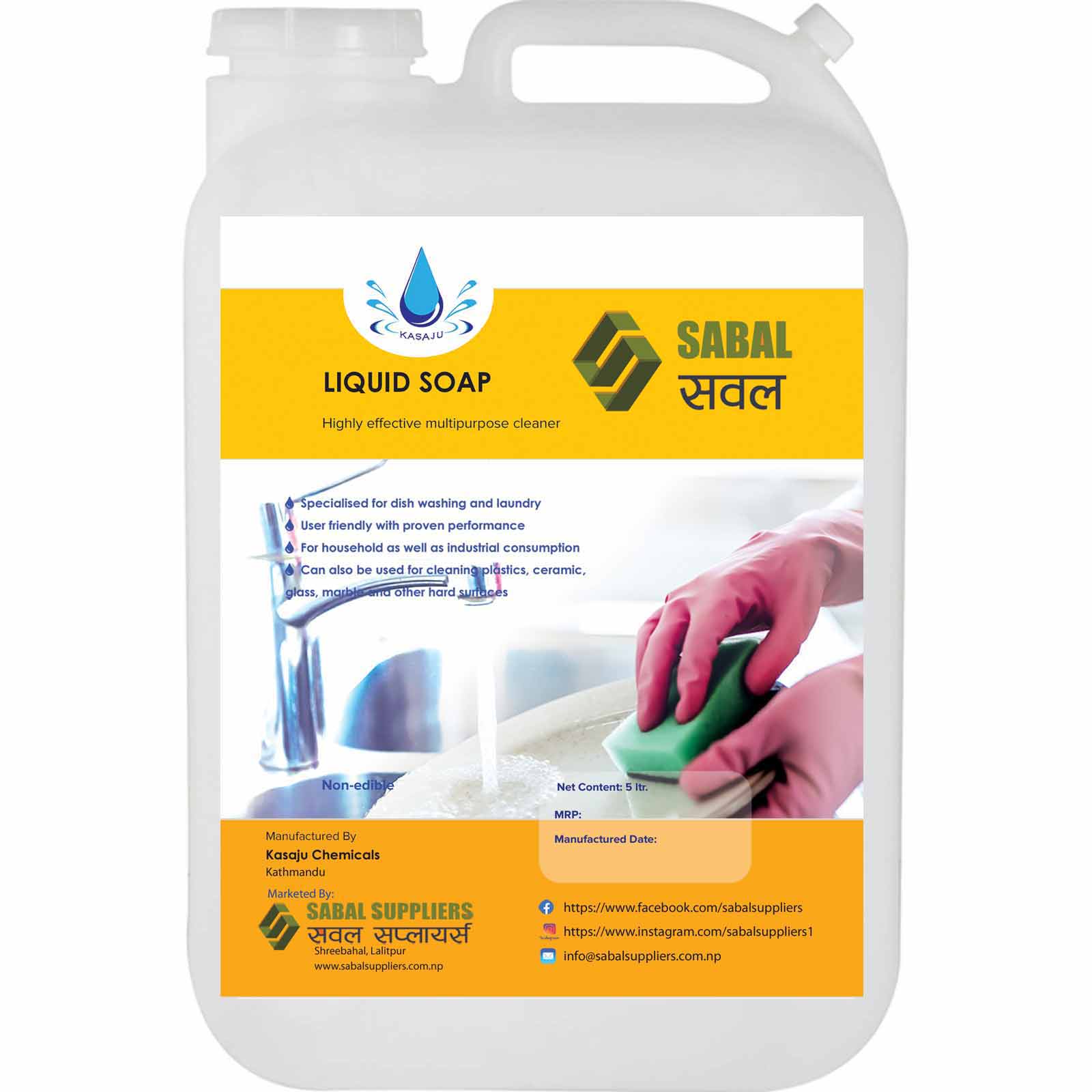 Sabal Liquid Soap 5ltr.
